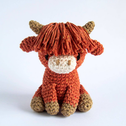 Aidan The Highland Cow Crochet Kit