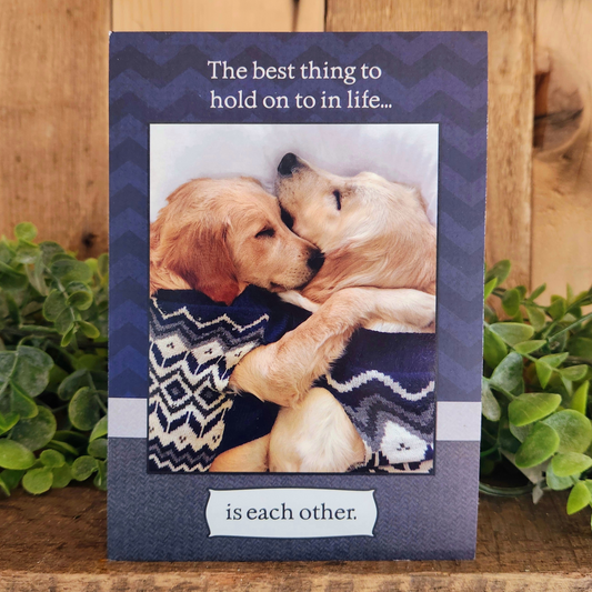 Anniversary Card: Love Puppies