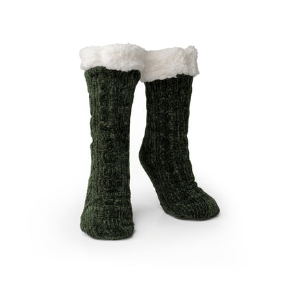 Green Beyond Soft Slipper Socks