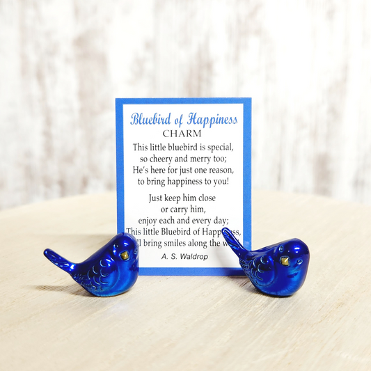 Bluebird of Happiness Charms