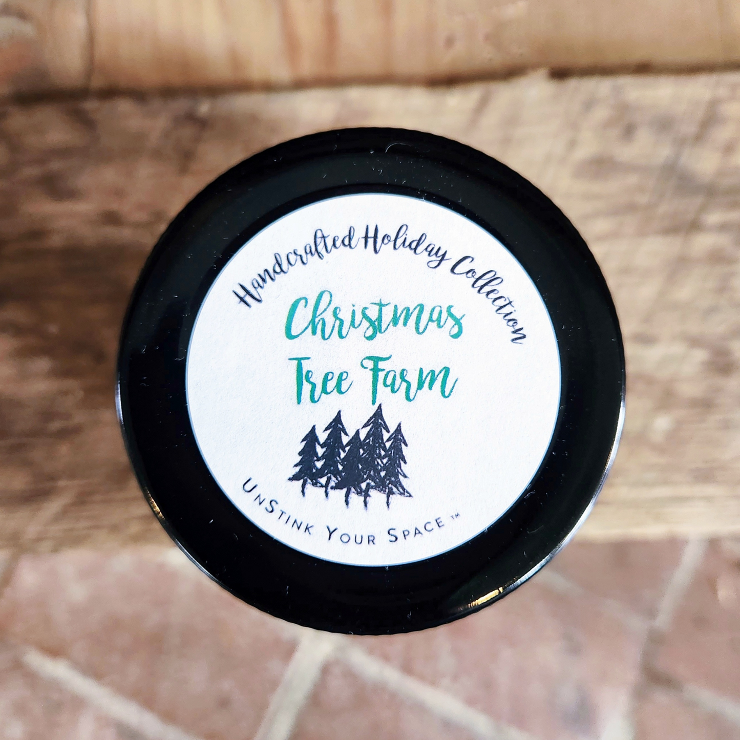 "Christmas Tree Farm" Soy Mason Jar Candle