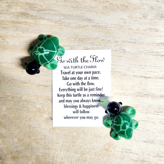 Go With the Flow Sea Turtle Charms