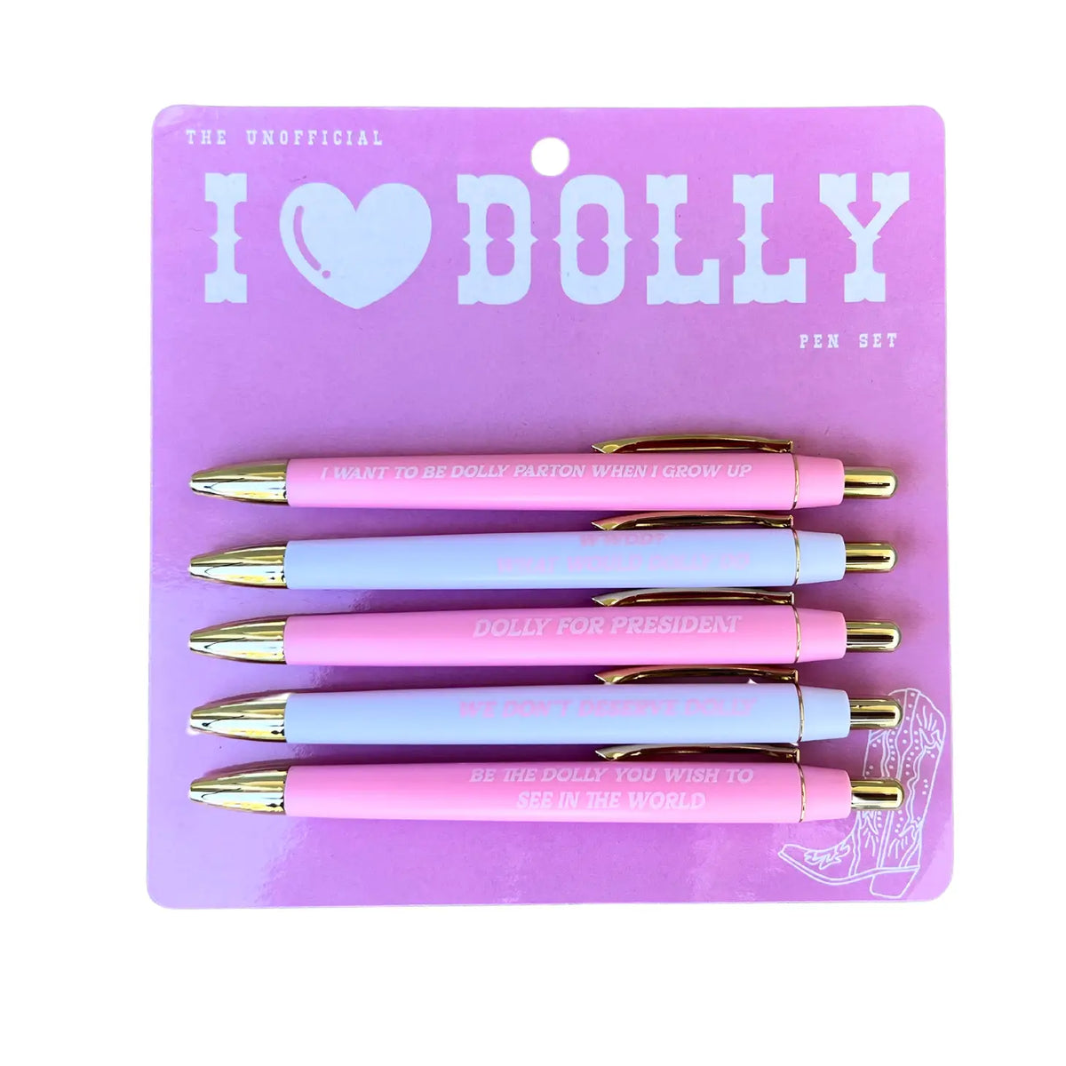 I Love Dolly Pen Sets