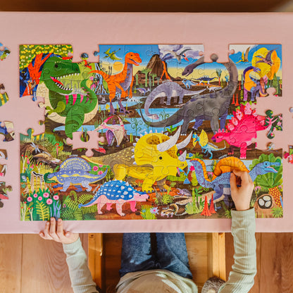 Land Of Dinosaurs 100 Piece Puzzle