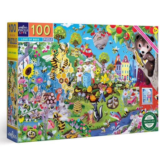 Love Of Bees 100 Piece Puzzle