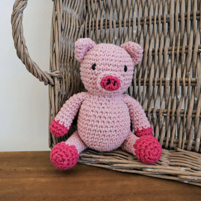 Maggie The Piglet Crochet Kit
