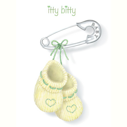 New Baby Card: Itty Bitty