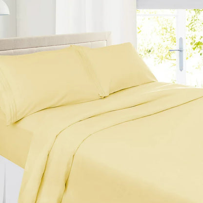 Queen Sheets (Soft Yellow)