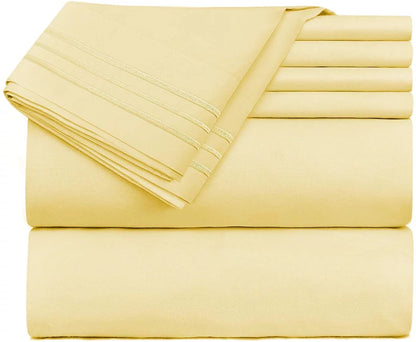 Queen Sheets (Soft Yellow)