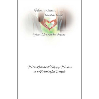 Wedding Card: Heart to Heart