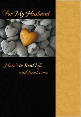 Anniversary Card - Husband: Real Life & Real Love