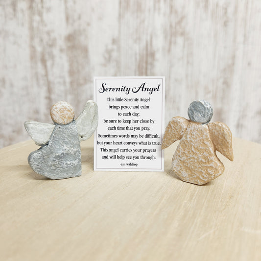 Serenity Angel Stone Charms