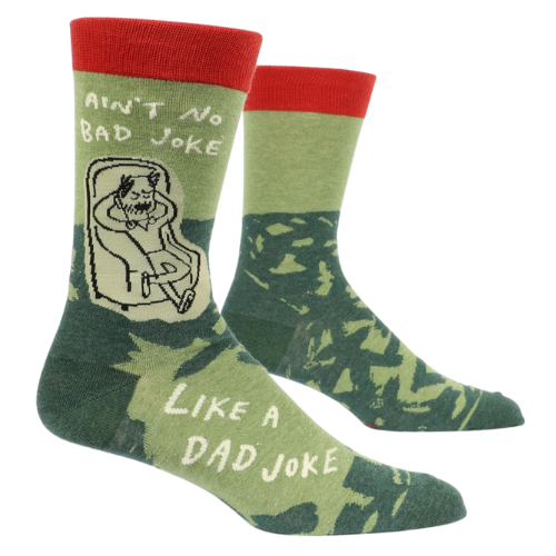 Dad Jokes Men's Socks