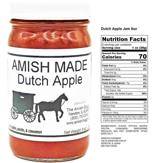Amish Made Dutch Apple Jam 8oz