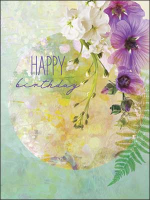 Birthday Card: Wishing a day that sparkles with joy...