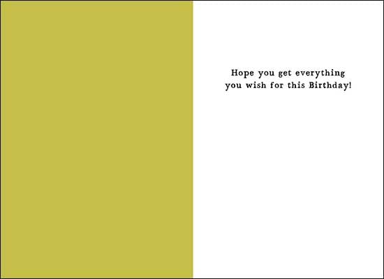 Birthday Card: I really hope it's cheese!