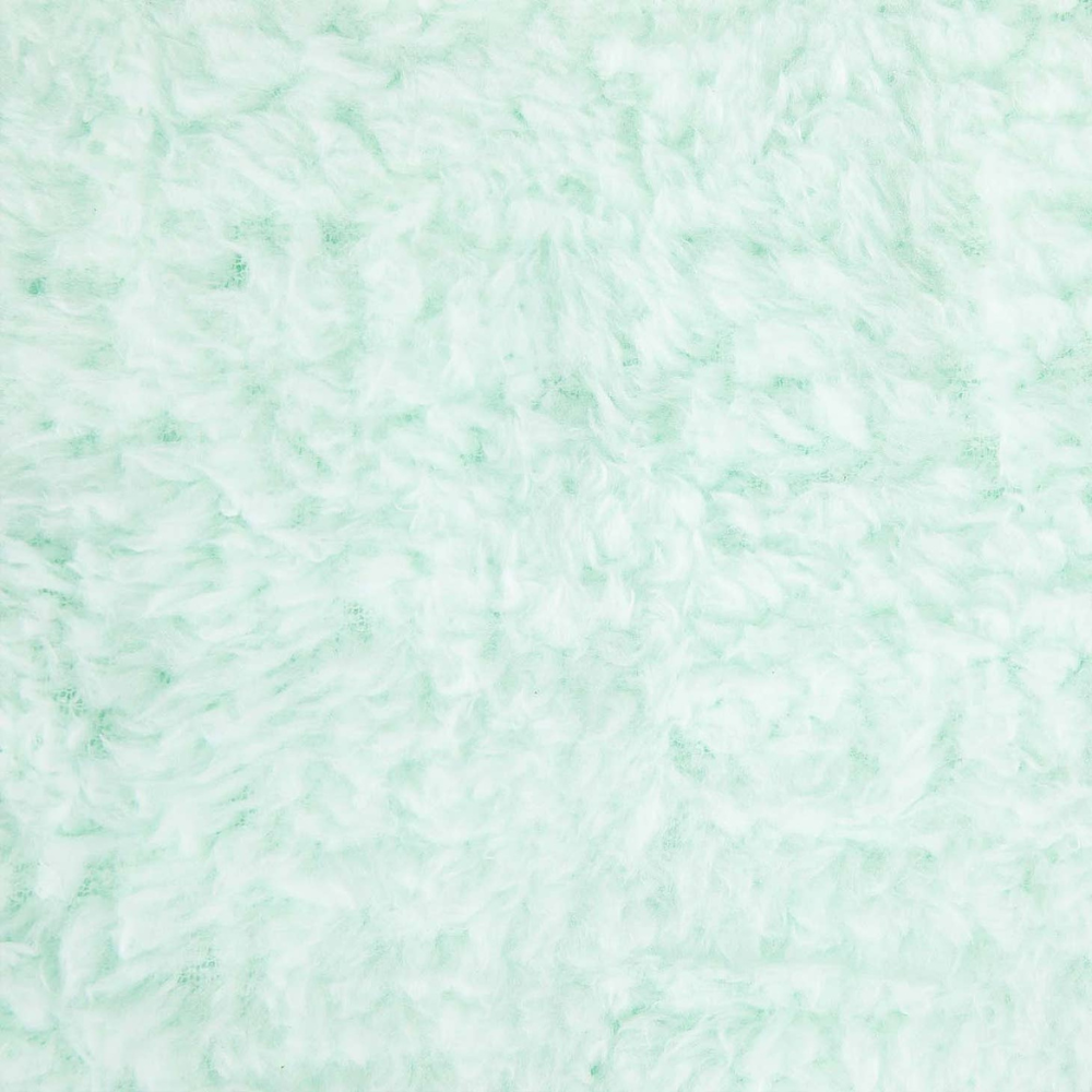 Mint Green Plush Sherpa Throw Blanket 50 x 60
