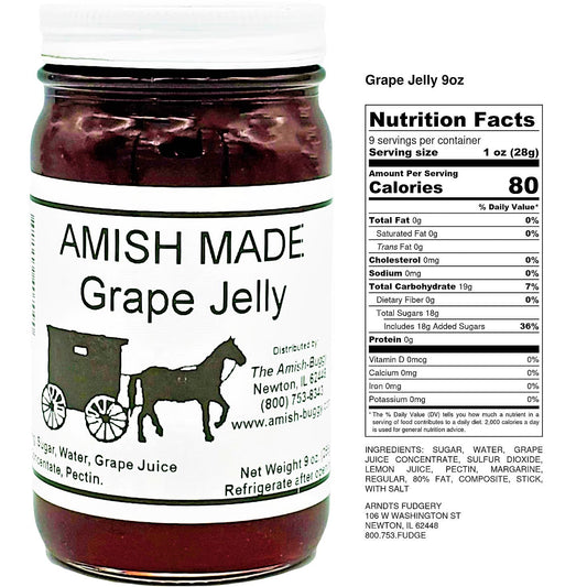 Amish Made Grape Jelly 8oz