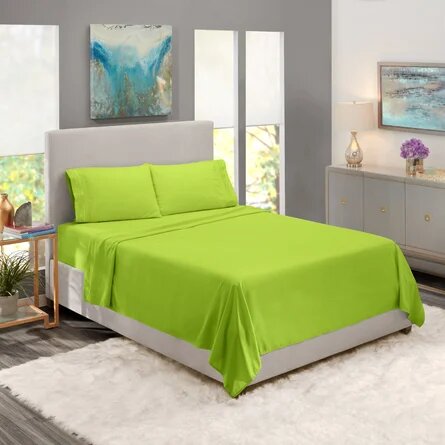 Queen Sheets (Lime Green)