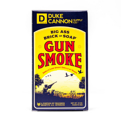 "Gun Smoke" Big Ass Brick Of Soap